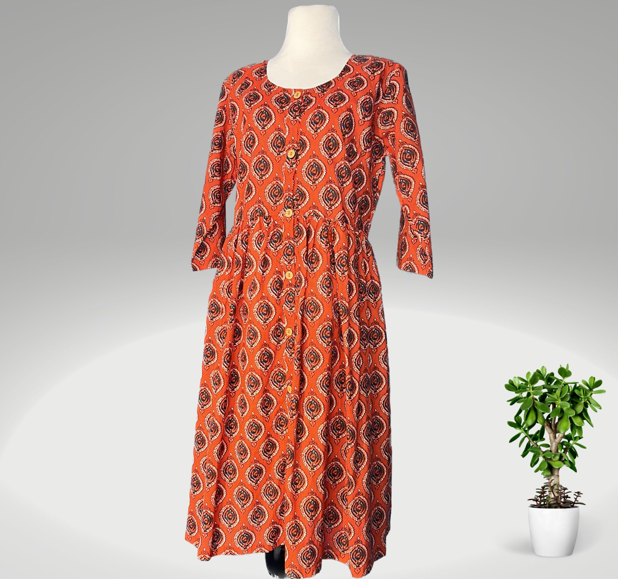 Handmade, Hand-Stitched Block Printed Women Fashion By Zanobia